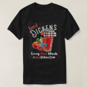 hard dickens cider Funny girl Whiskey en beer App T-shirt (Design voorkant)