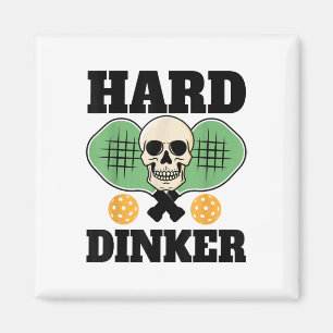 Hard Dinker _ Pickleball Shirt voor Pickleball spe Magneet