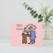 Hard Drive Back Briefkaart (Staand voorkant)