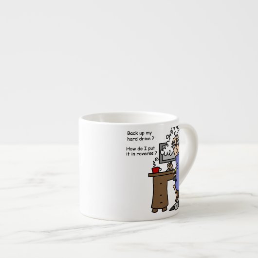 Hard Drive Back Espresso Kop (Voorkant rechts)