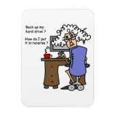 Hard Drive Back Magneet (Verticaal)