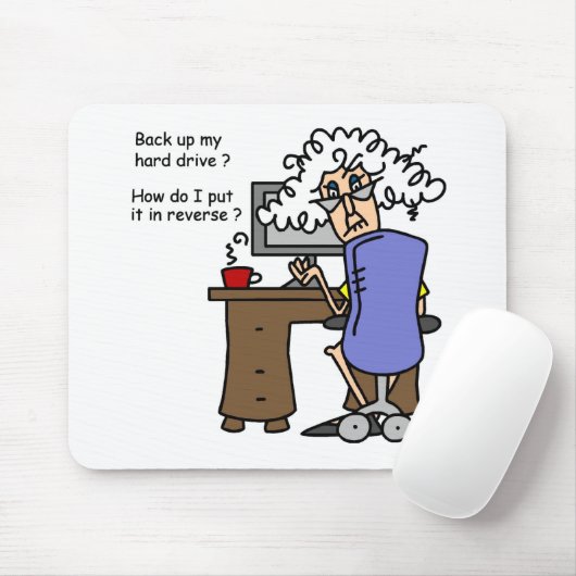 Hard Drive Back Muismat (Met muis)