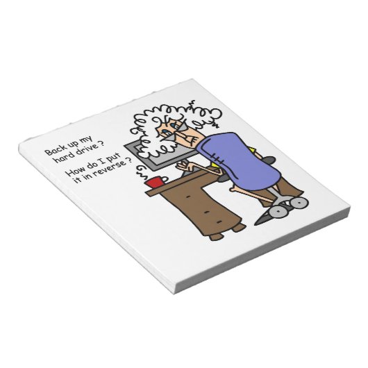 Hard Drive Back Notitieblok (Schuin)