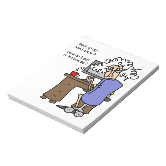 Hard Drive Back Notitieblok (Linkerzijde)