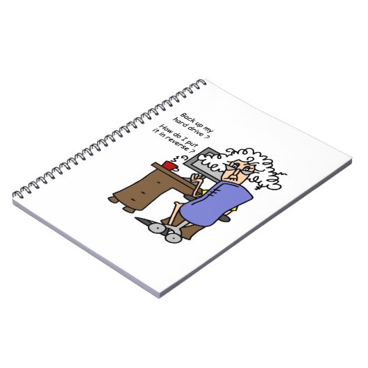 Hard Drive Back Notitieboek (Linkerzijde)