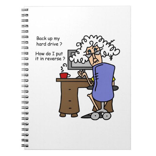 Hard Drive Back Notitieboek (Voorkant)