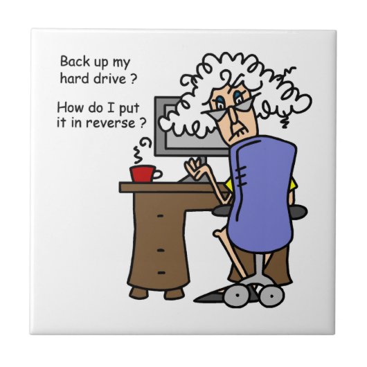 Hard Drive Back Tegeltje (Voorkant)