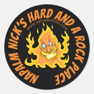 Hard en een Rock Place Stickers