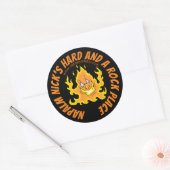 Hard en een Rock Place Stickers (Envelop)