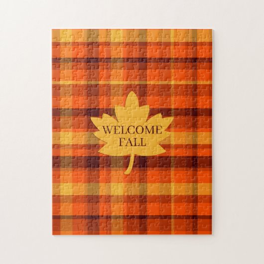 Hard Fall Jigsaw Puzzle Legpuzzel (Verticaal)