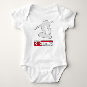 Hard Flip Die Proberen Skateboarden Gift Romper