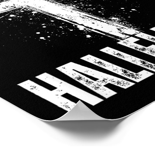 Hard Fought Blood Bought Hallelujah Cross Saved Ch Poster (Hoek)