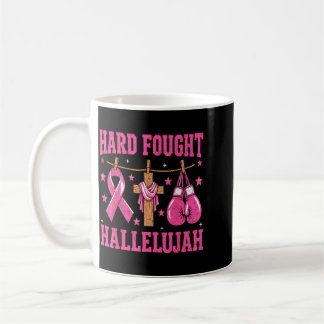 Hard Fought Hallelujah Christelijk Borstkanker Koffiemok
