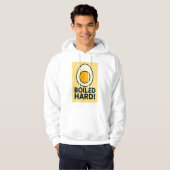 HARD GEKOOKT! Grappige hardgekookte Humor Hoodie (Voorkant volledig)