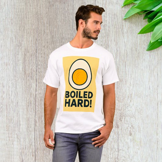 HARD GEKOOKT! Grappige hardgekookte Humor T-shirt