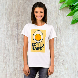 HARD GEKOOKT! Grappige hardgekookte Humor T-shirt
