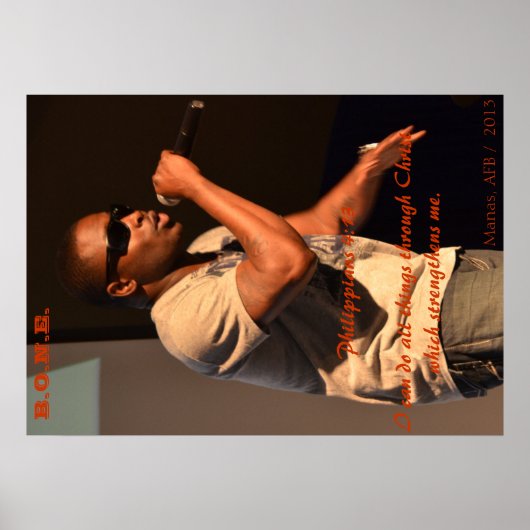 HARD GRIND Poster Bone (Voorkant)