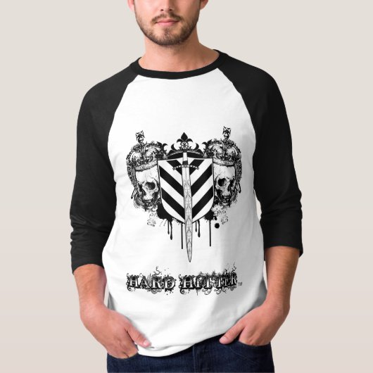 Hard Hitter Fallen 3/4 Raglan Jersey T-shirt (Voorkant)