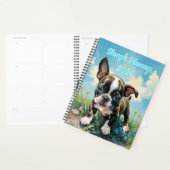 Hard Hoesje  Boston Terrier 2024 Planner (Display)