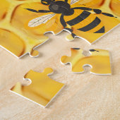 Hard Impossible Honingraat met bijen Legpuzzel (Zijkant)