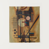 Hard in soft, 1927 by Wassily Kandinsky Wandkleed (Voorkant)