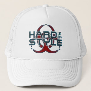 Hard is mijn stijl 3D hardstijlmuziek Trucker Pet