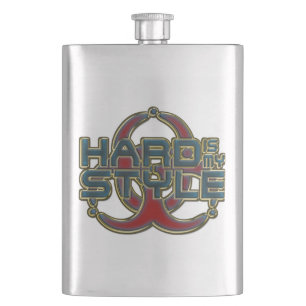 HARD is mijn STIJL + jouw idee Heupfles