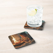 Hard kunststof onderzetter met Thanksgiving achter (Rechterzijde)