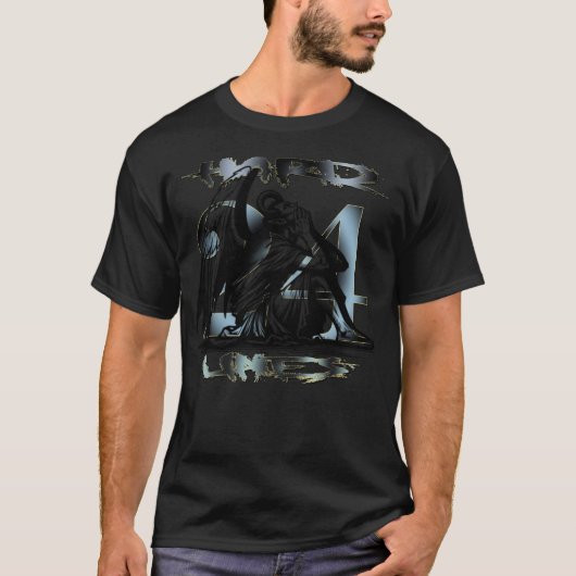 “Hard Lines 24” Grafische T-shirt – Shadow Editie (Voorkant)