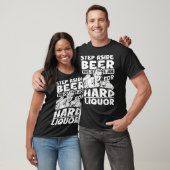 Hard Liquor Retro Drinking Man T-shirt (Unisex)