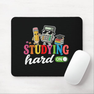 Hard Mode Leren Aan   Cute Kawaii Schoolbenodigdhe Muismat