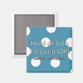 Hard of zacht, ik haal hem eraf magneet (Voorkant / Achterkant)