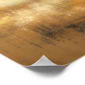 Hard Pastel Drawing Boats Water Poster (Hoek)