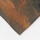 Hard Pastel Drawing Waves op een Strand Fleece Deken (Hoek)