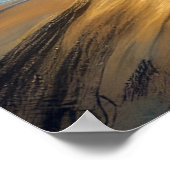 Hard Pastel Tekenboten Water III Poster (Hoek)