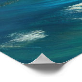 Hard Pastel Tekening Boten Water IV Poster (Hoek)