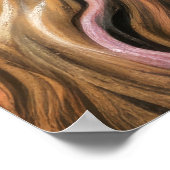 Hard Pastel Tekening Cocker Spaniel Poster (Hoek)