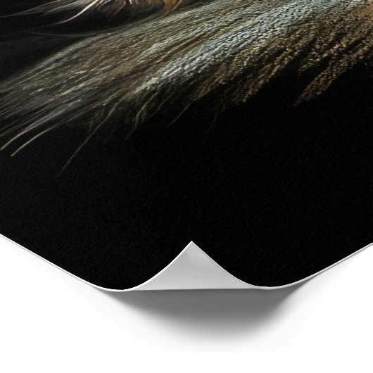 Hard Pastel Tekening Cocker Spaniel Poster (Hoek)