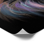 Hard Pastel Tekening Kat Poster (Hoek)