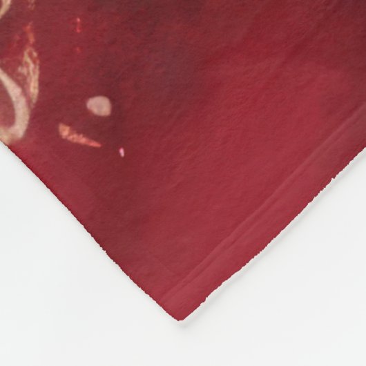 Hard Pastel Tekening Kerst Engel Fleece Deken (Hoek)