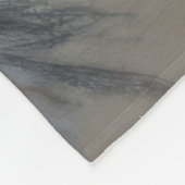 Hard Pastel Tekening Kerstmis Motieven Paarse Perz Fleece Deken (Hoek)