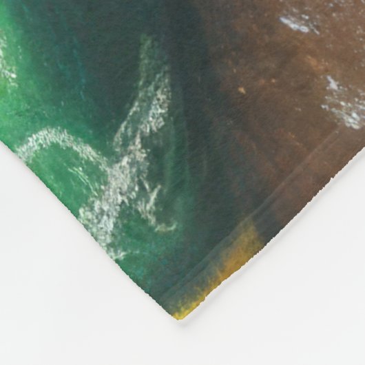 Hard Pastel Tekening Kerstmis Puppies Fleece Deken (Hoek)