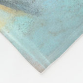 Hard Pastel Tekening Kerstmis Schaatsen Fleece Deken (Hoek)