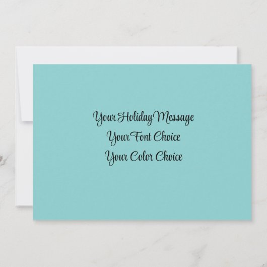 Hard Pastel Tekening Kerstmis Vakantie String Ligh Feestdagenkaart (Achterkant)