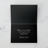 Hard Pastel Tekening Kerstmisscène Feestdagen Kaart (Binnen)