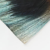 Hard Pastel Tekening Luipaard Fleece Deken (Hoek)