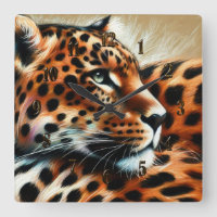 Hard Pastel Tekening Luipaard