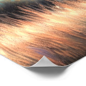 Hard Pastel Tekening Schilderij van een Elk Poster (Hoek)