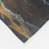 Hard Pastel Tekening Stormy Waves Fleece Deken (Hoek)