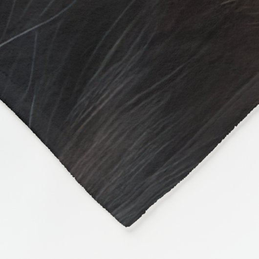 Hard Pastel Tekening Tijger Fleece Deken (Hoek)